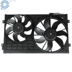 Radiator Condenser Cooling Fan Assembly for Volkswagen Jetta (2005–2015)
