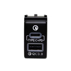 USB QC3.0 Charger PD for Nissan Altima Sentra X-trail Pathfinder Frontier Rogue