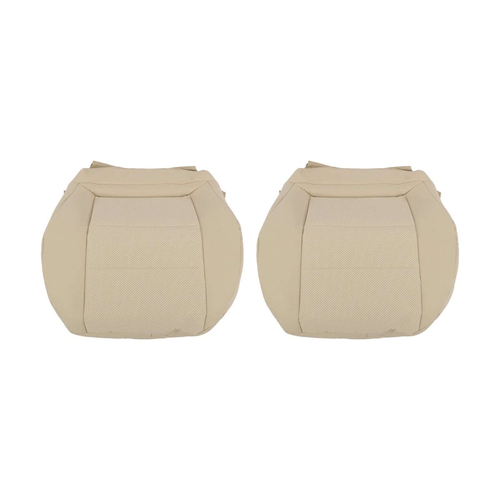Set of 2 Front Bottom Seat Covers for Mercedes Benz GLK250 350 (2008–2015) Ivory