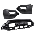 Front Bumper for GMC Sierra 1500 (2016–2018) with Fog Light Holes, Black
