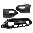 Front Bumper for GMC Sierra 1500 (2016–2018) with Fog Light Holes, Black