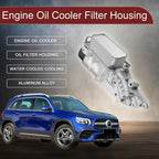 Engine Oil Cooler Filter Housing with Seals for Mercedes-Benz G550 (2009–2023) No. 2721800510