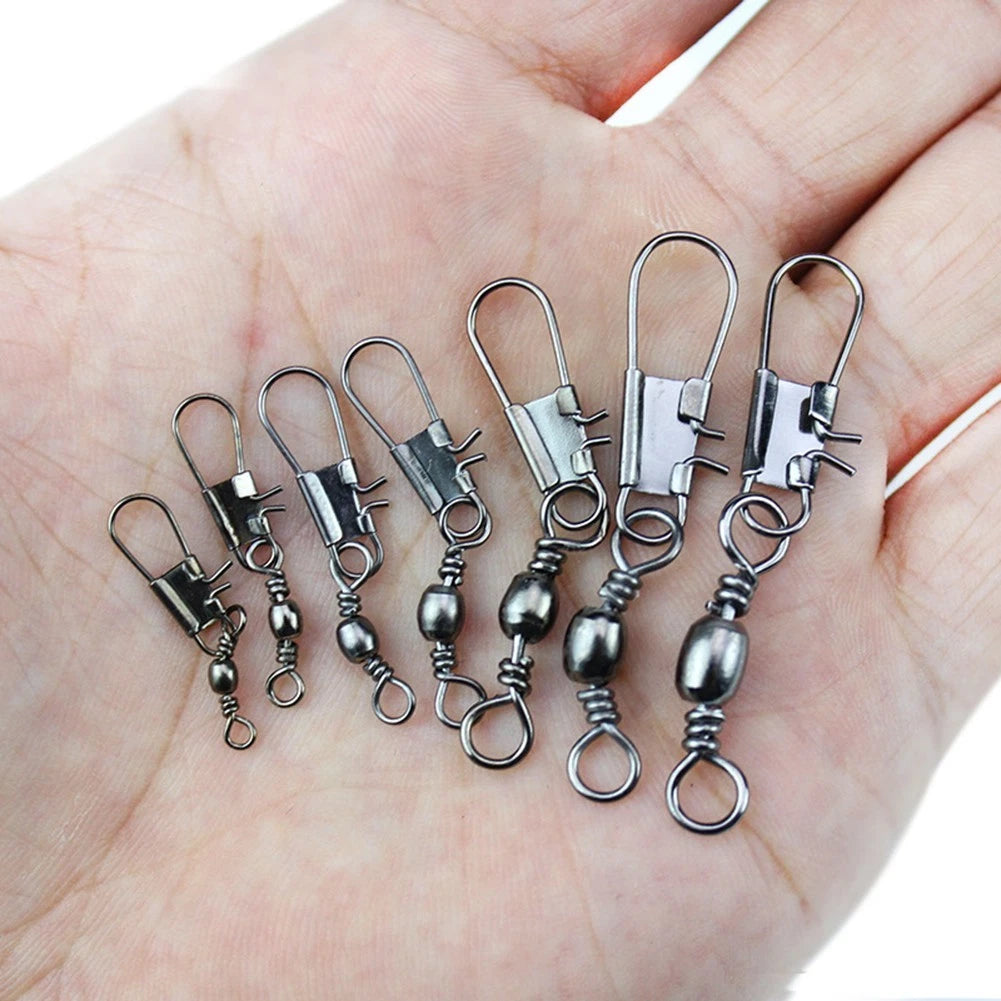 Stainless Steel Fishing Swivels and Connectors for Maximum Performance