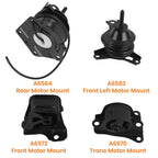 Set of 4 Engine Motor & Transmission Mounts for Honda Accord (1998–2002)