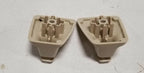 Sun Visor Clip Set for Lincoln MKS (2009–2012)