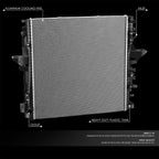 Aluminum Core Cooling Radiator for Land Rover LR4 (2010–2016) DPI 13540