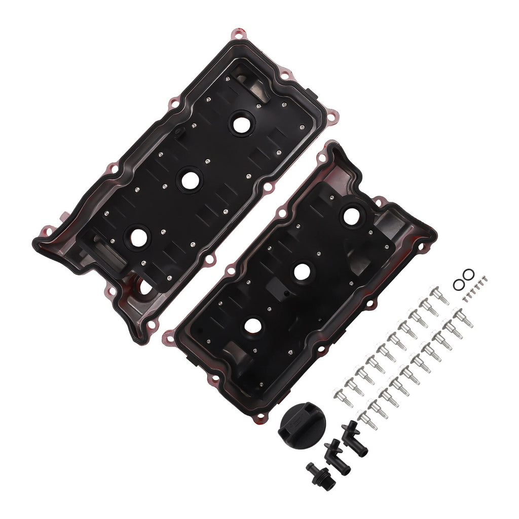 2pcs Aluminum Valve Cover for Nissan Frontier Pathfinder Xterra 4.0L (2005–2019)