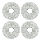 Set of 4 Mop Cloths for Airbot X40 Ultra Robot Vacuum Cleaner