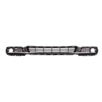 Replacement Black Chrome/Matte Polypropylene/ABS Front Bumper Cover Grille
