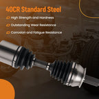 Set of 2 CV Axle Shafts for Dodge Dakota Durango (2001–2003)