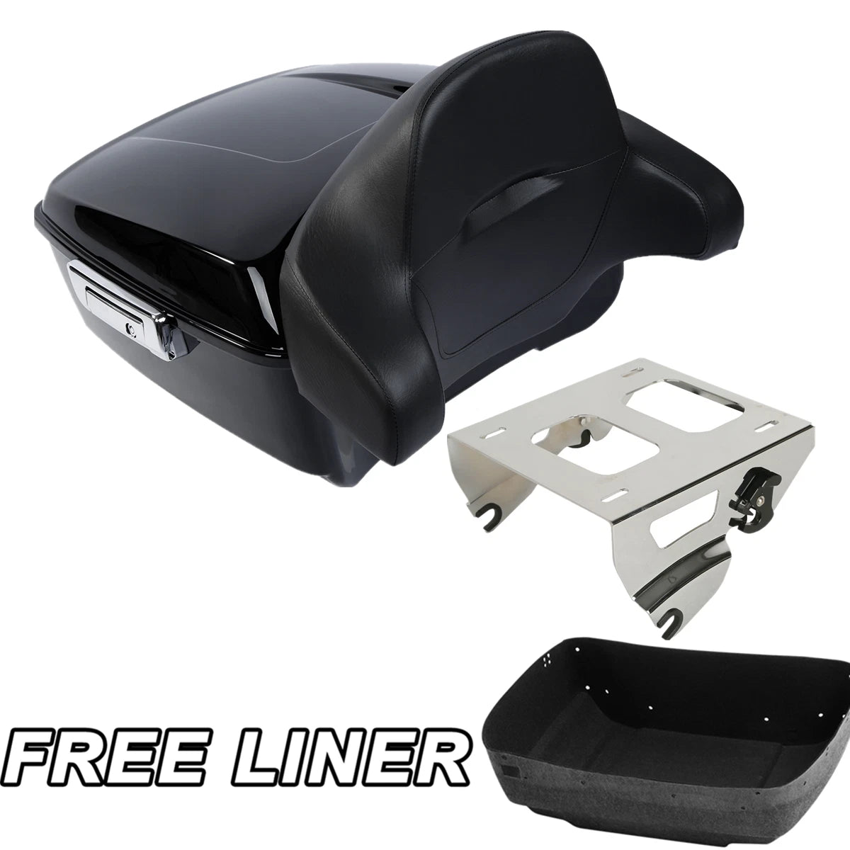Trunk Backrest Pad for Harley Electra Glide (2014–2023)