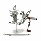 Adjustable Rearsets Foot Pegs Rear Set for Yamaha MT-09 FZ-09 (2014) Gray T9