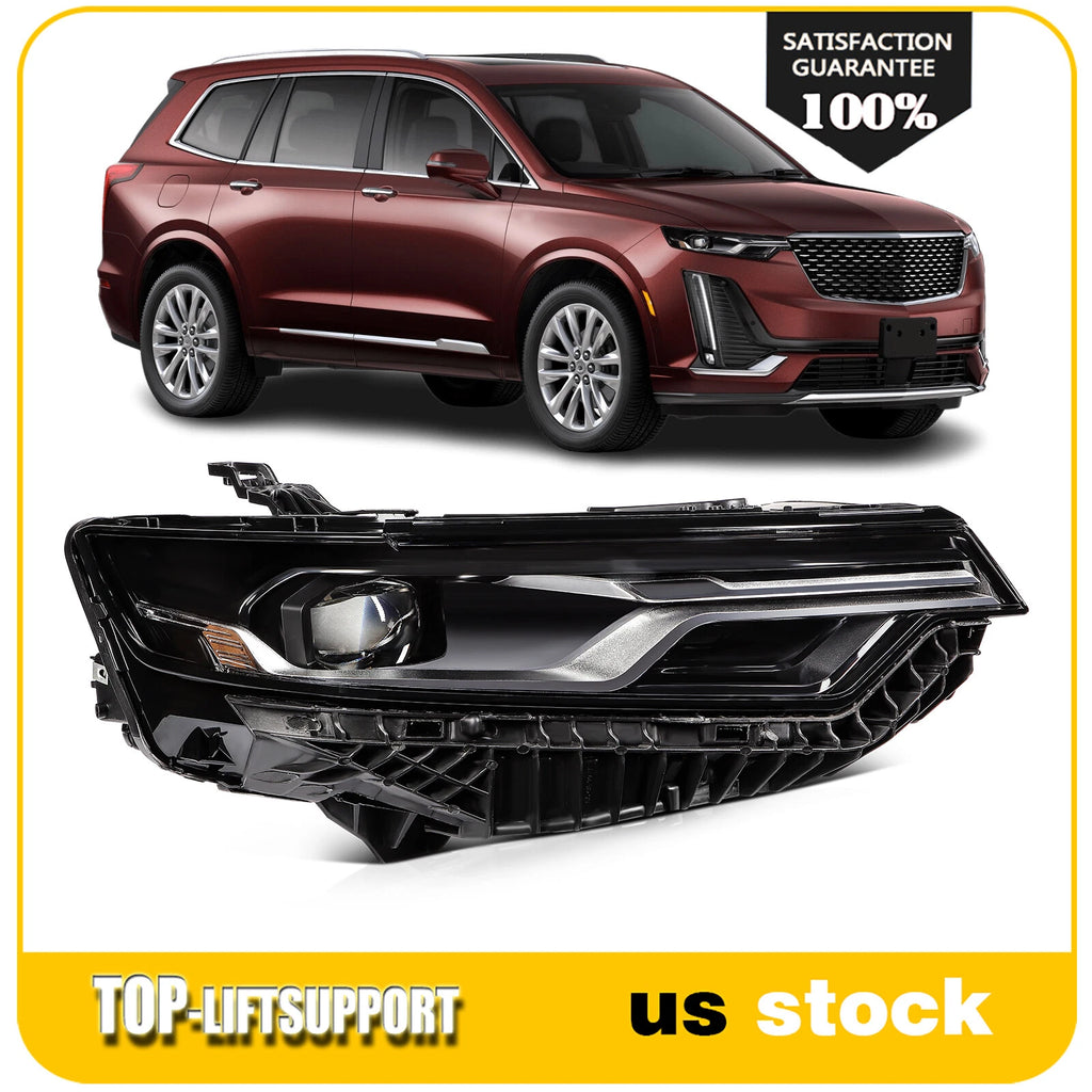 Full LED Right Passenger Side Headlight for Cadillac XT6 (2020–2023)