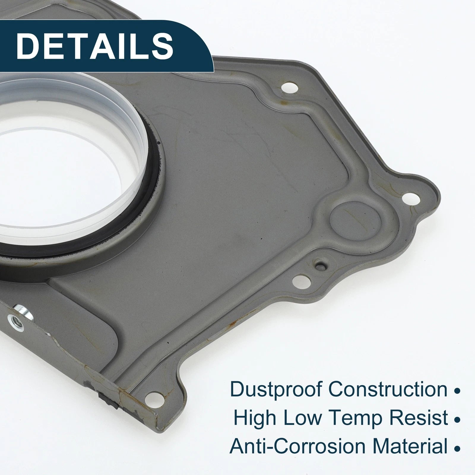 Rear Crankshaft Oil Seal with Flange for Jeep Cherokee, Dodge (No. 68223854AA)