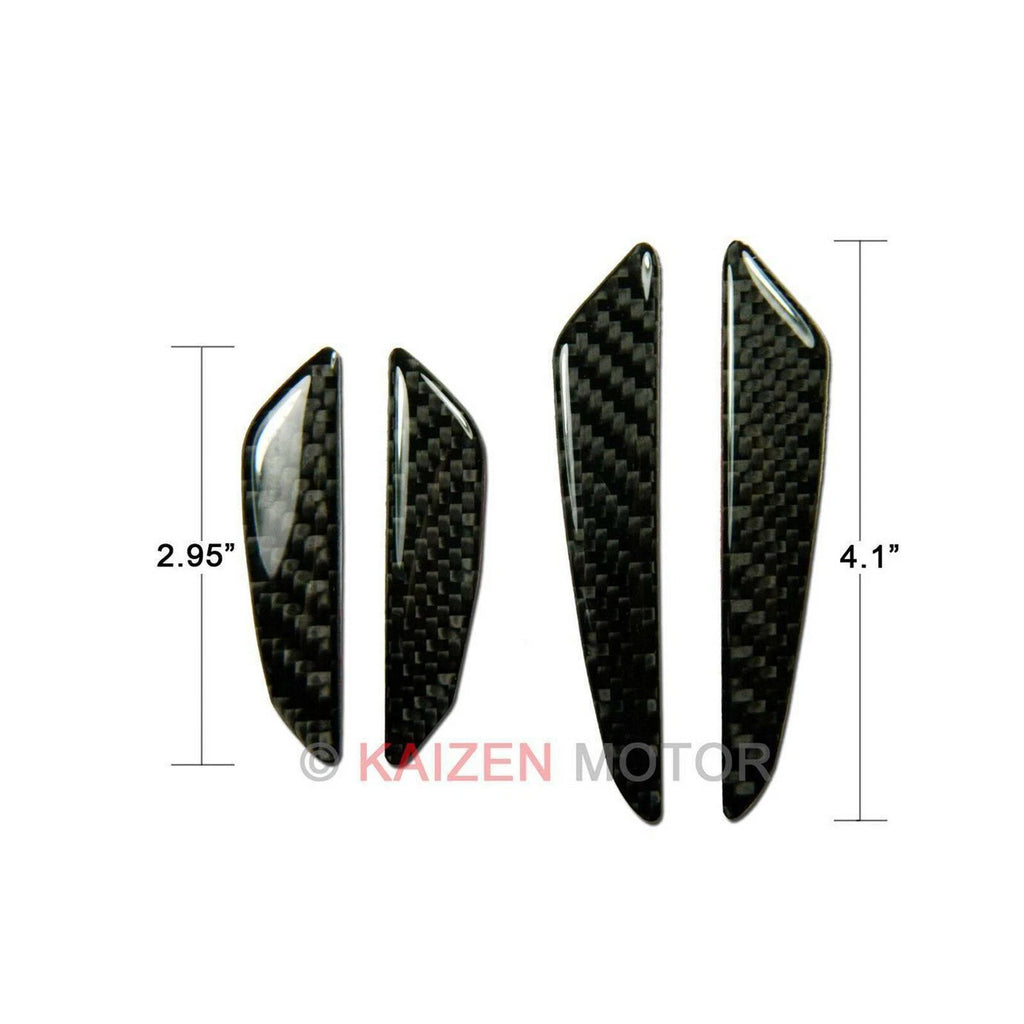 Real Carbon Fiber Side Door Edge Protection Guards for Exact Car (2019-2024)
