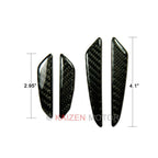 Real Carbon Fiber Side Door Edge Protection Guards for Exact Car (2019-2024)