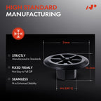 20Pcs Nylon Duct Nut Retainer Clips for BMW