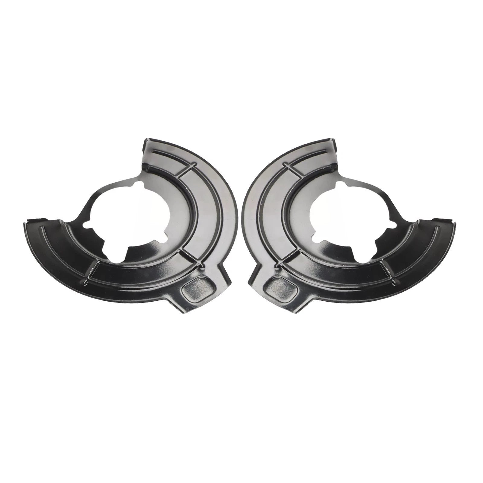2 Piece Front Brake Disc Backing Plate Set for Jeep Wrangler JK (2007)