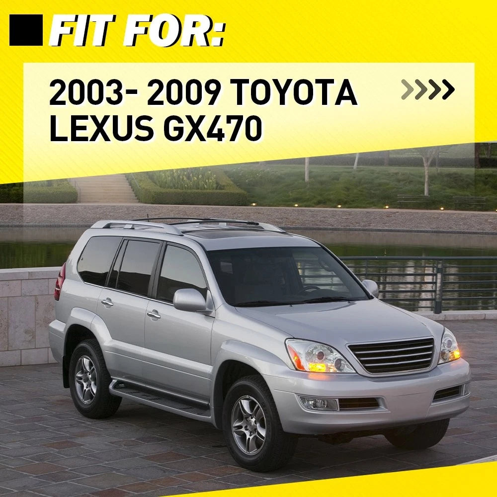 Inside Rear Door Assist Handle for Lexus GX470 (2003–2009) - Light Gray