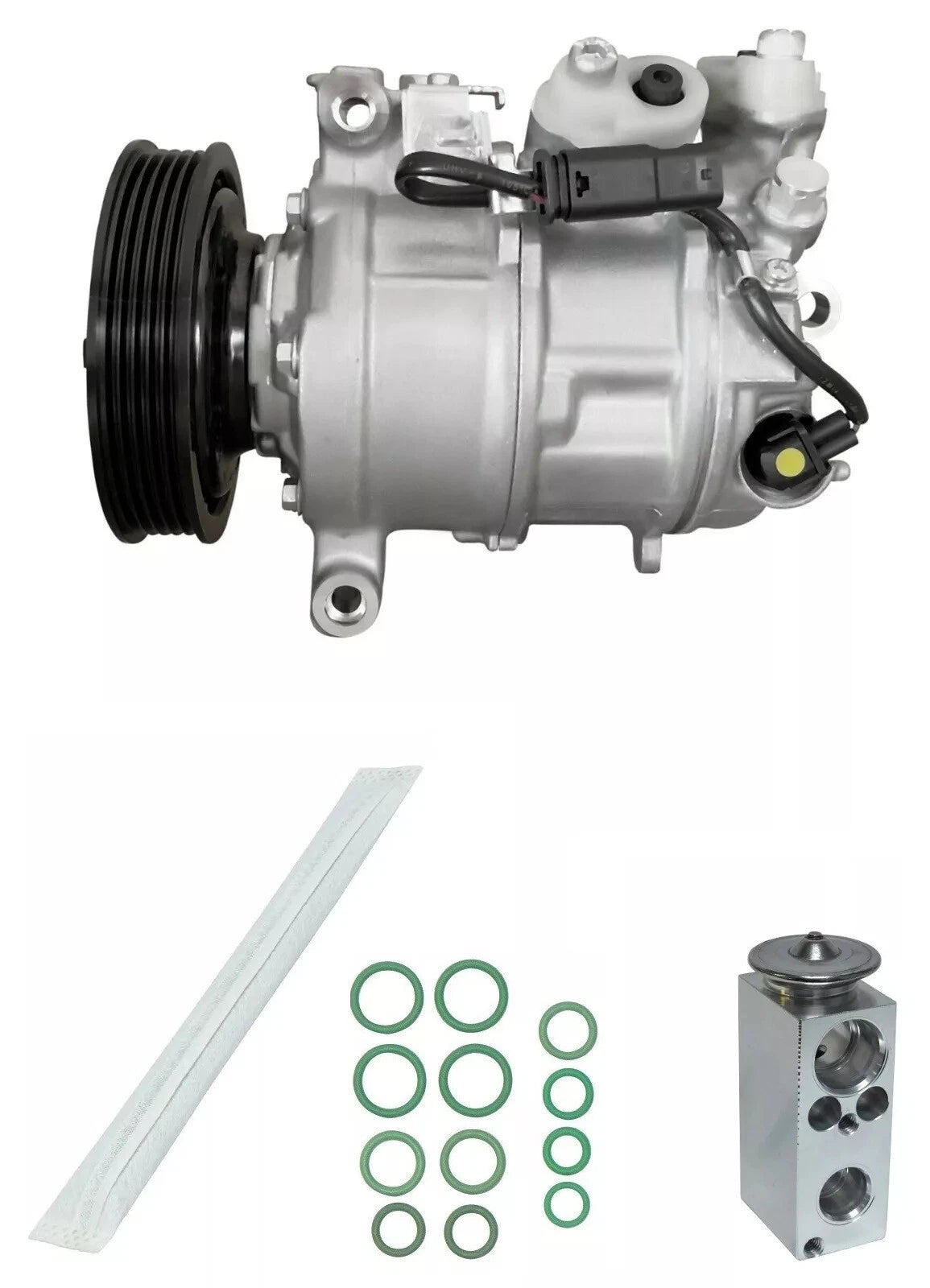 AC Compressor Kit Replacement for Mercedes CLA250 2.0L Turbo (2015–2018)