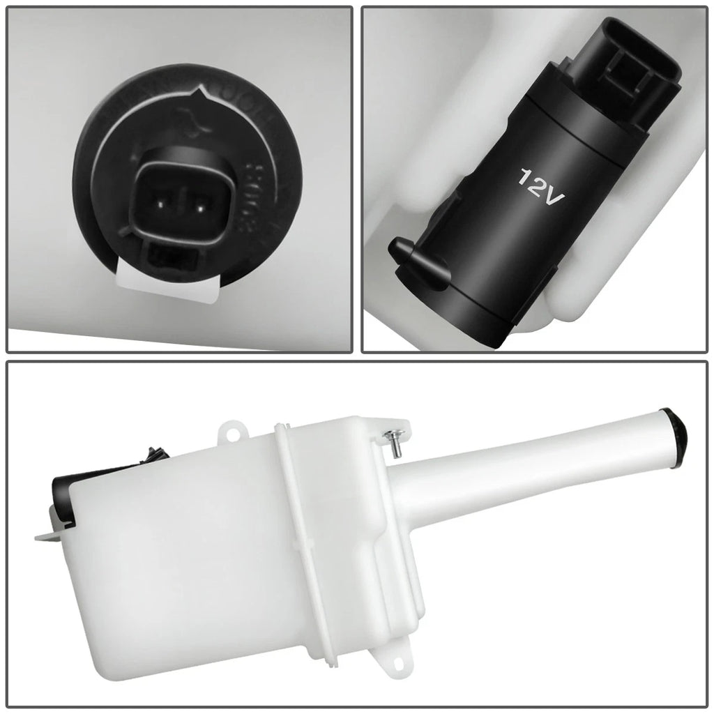 Windshield Washer Reservoir Tank w/ Level Sensor for Toyota Camry Solara (2002–2008)