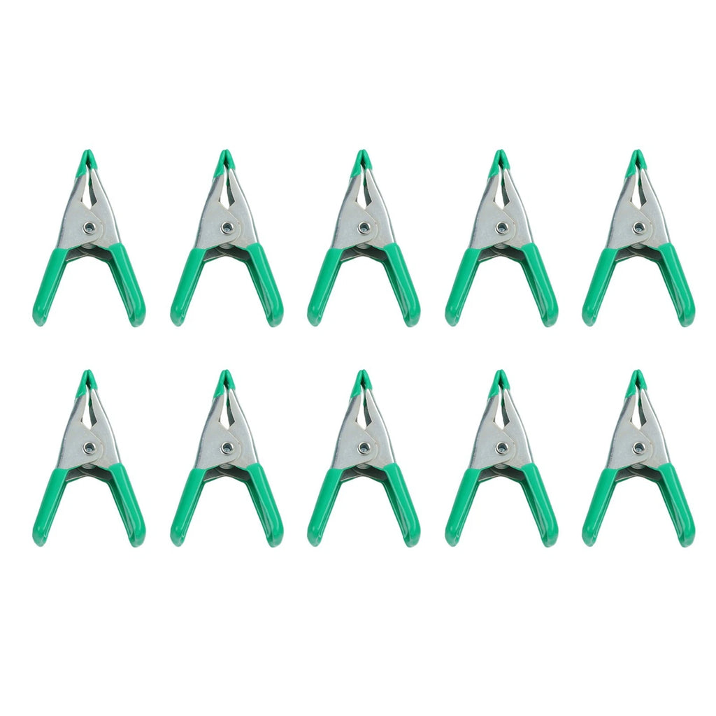 10pcs Metal 2 Inch Spring Clamps for Woodworking and Crafts