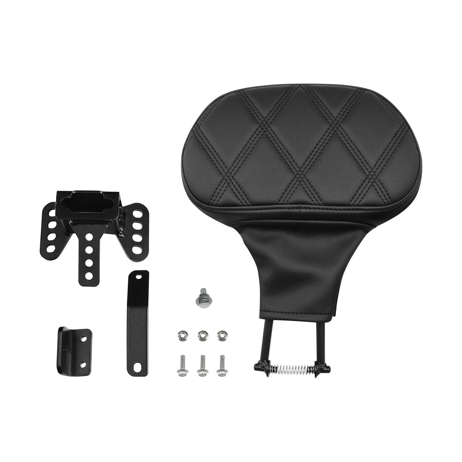 Driver Backrest Pad Bracket Mounts for Harley Touring Road King Glide