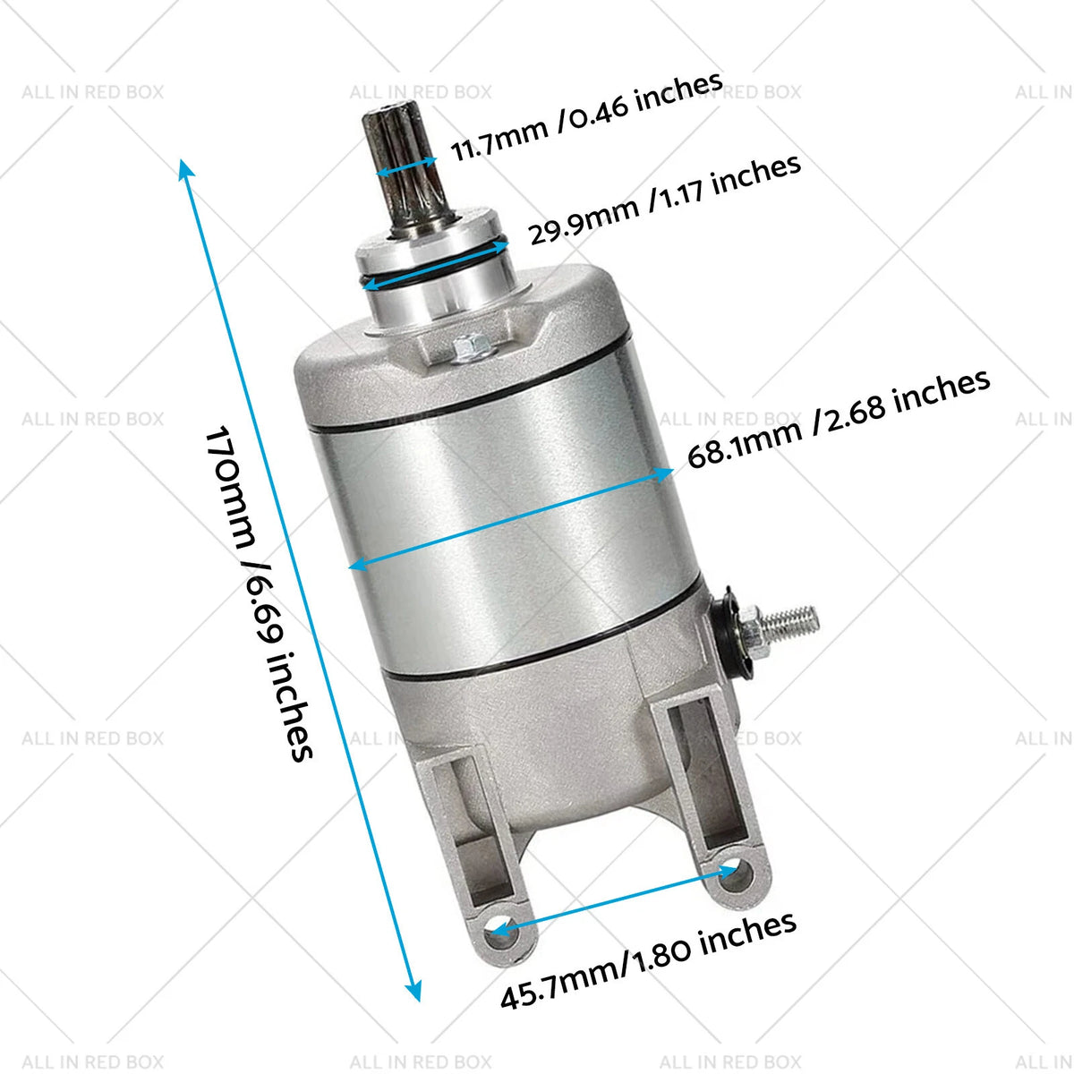 Starter Motor for Honda XL250 XR250 (1991–2009) 31200-KW3-018 31200-KBR-008