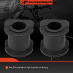2X Rear Sway Bar Bushing Kit for Chevy Malibu (2004-2011)