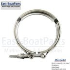 V-Clamp for Volvo Penta D6-280 D6-300 D6-310 D6-330 D6-350 D6-370 D6-435 (2004–2023)