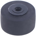 Pinch Roller for Cassette Recorder (13.5x8x6.8x2mm) Black Rubber