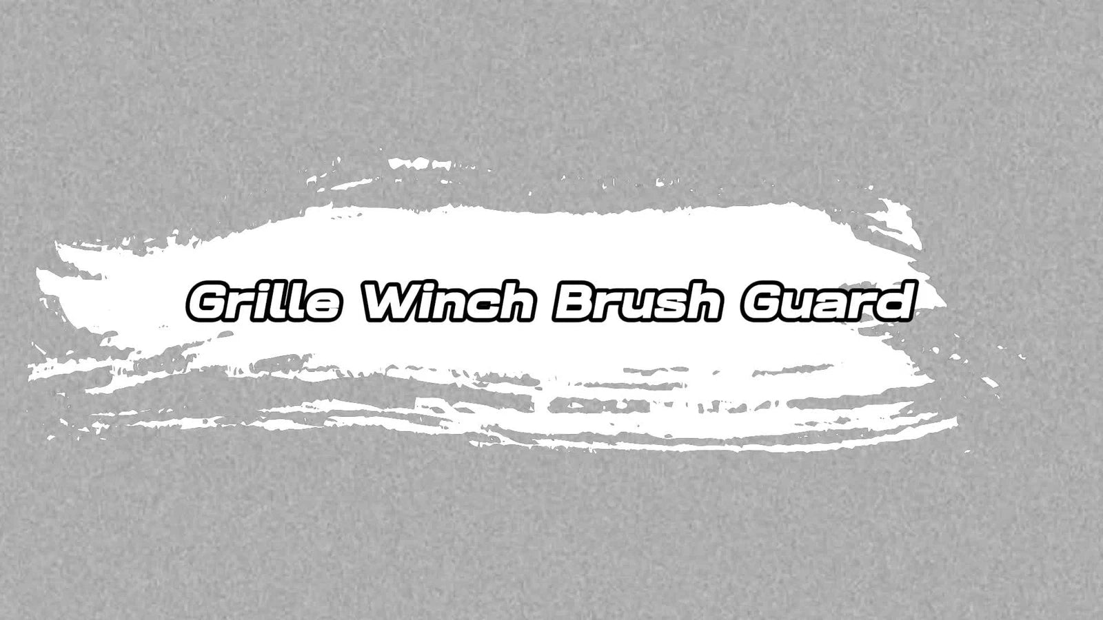 Grille Winch Brush Guard for Jeep Wrangler Gladiator JL JT (2018–2026)
