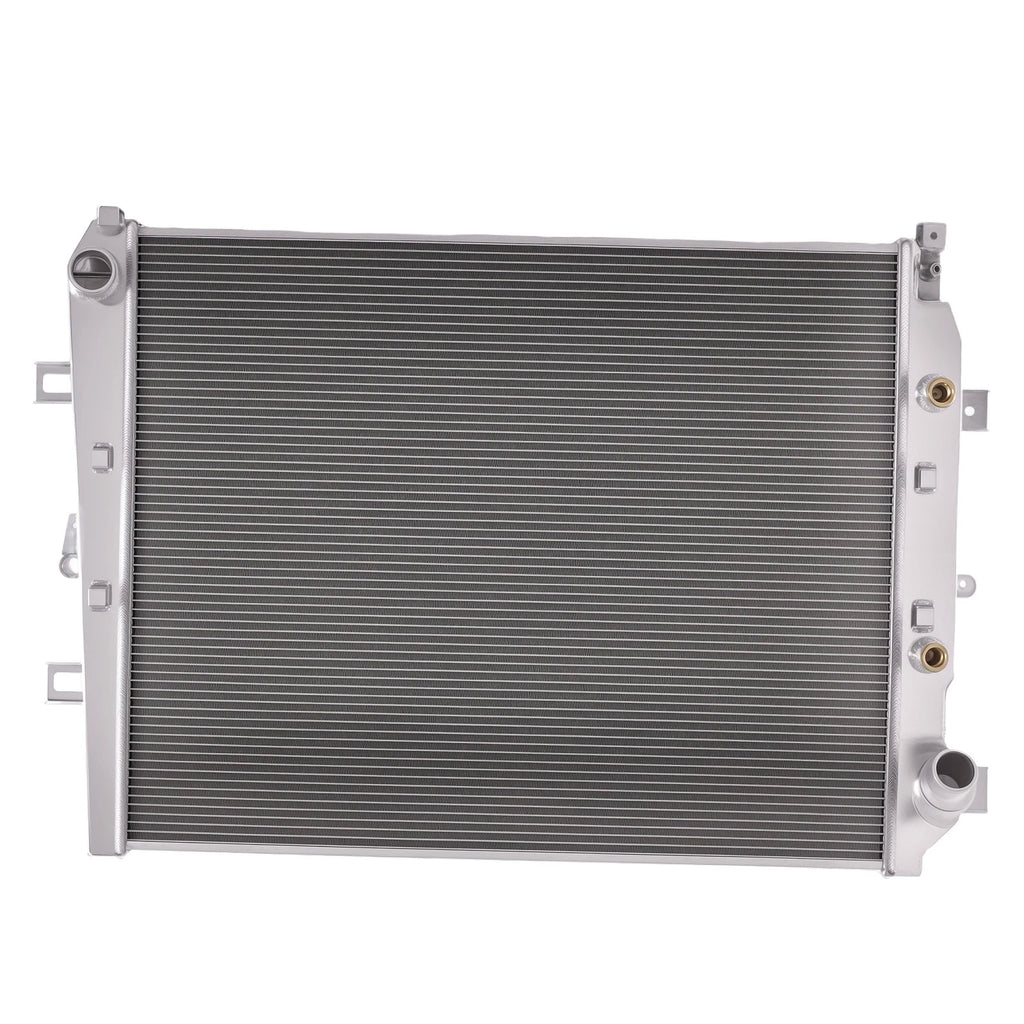 4 Row Aluminum Radiator for GMC Sierra HD 6.6L (2011–2016) CU13244 CU13399