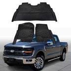 Set of 3 Floor Mats for Ford F-150/F-150 Lightning (2015–2025)