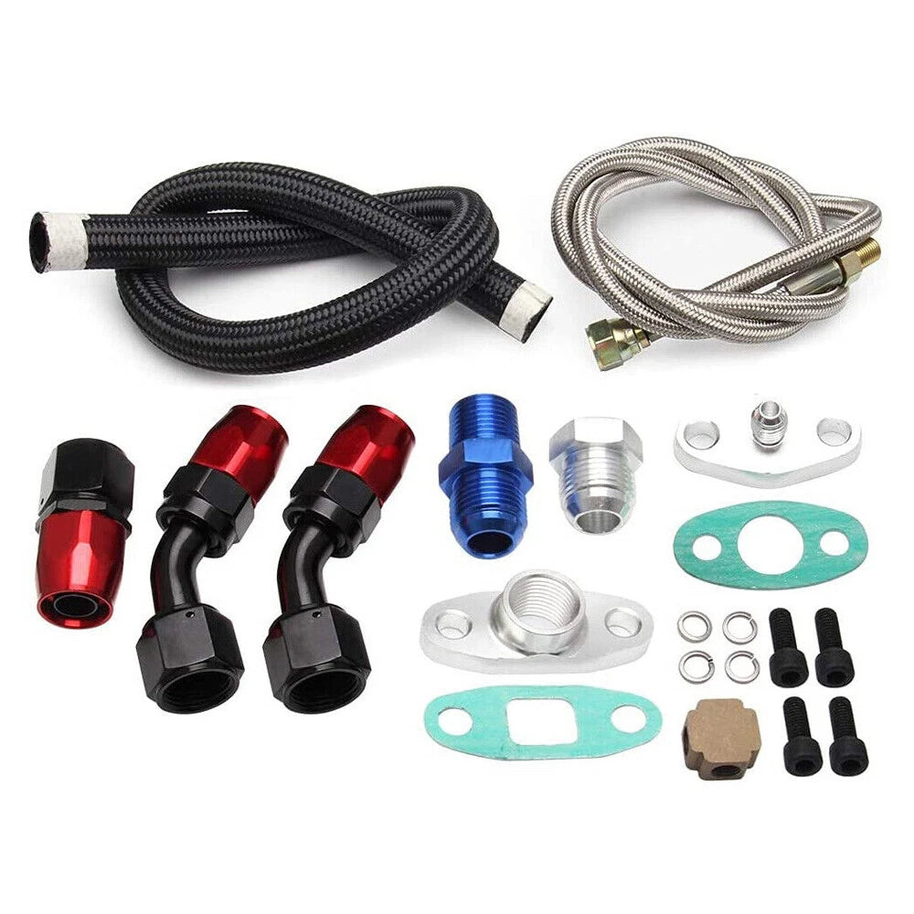 Turbo Charger Oil Feed & Return Line Kit for (40" & 21")
