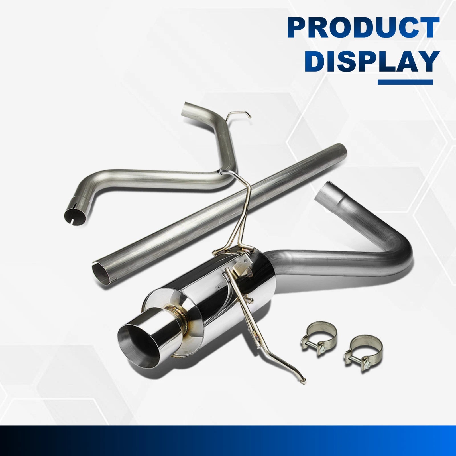 Catback Race Exhaust System for Chrysler PT Cruiser (2001–2006) 4" Tip