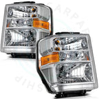 Headlight Assembly Set for Ford E-350 E-450 Super Duty (2008–2021)