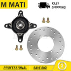 Rear Left Wheel Hub & Brake Rotor for Polaris Magnum 500 4x4/RMK 500 (2001–2002)