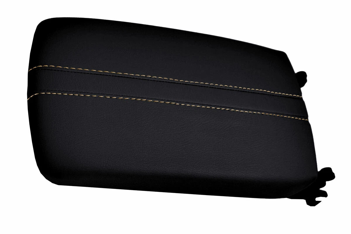 Console Lid Armrest Cover for Chevrolet Blazer (2019–2023) Beige Stitch
