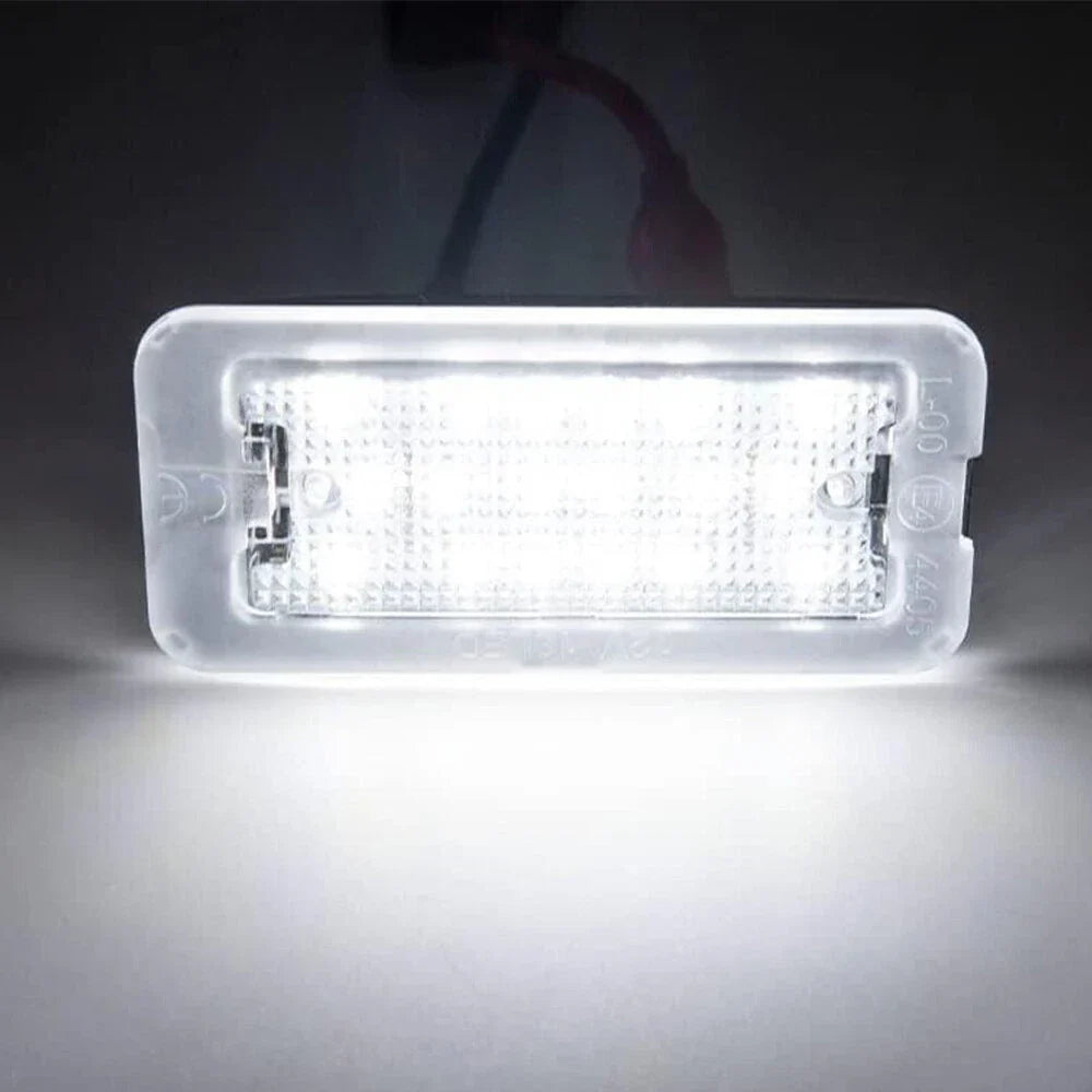 LED License Plate Light for Fiat Abarth 500 (2012-2019) -  White Lamps