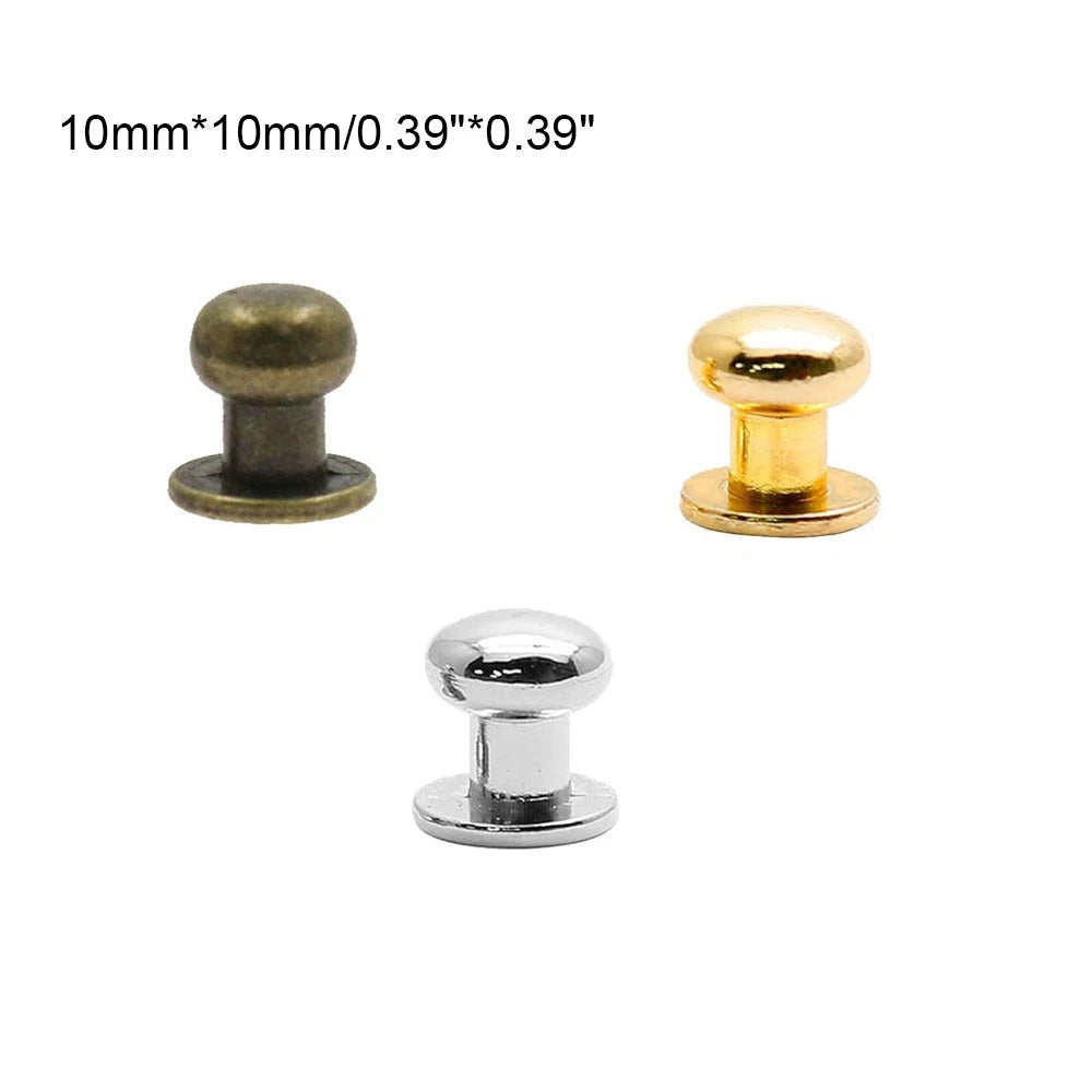 10X Antique Cabinet Door Handle Pull Knob 10mm