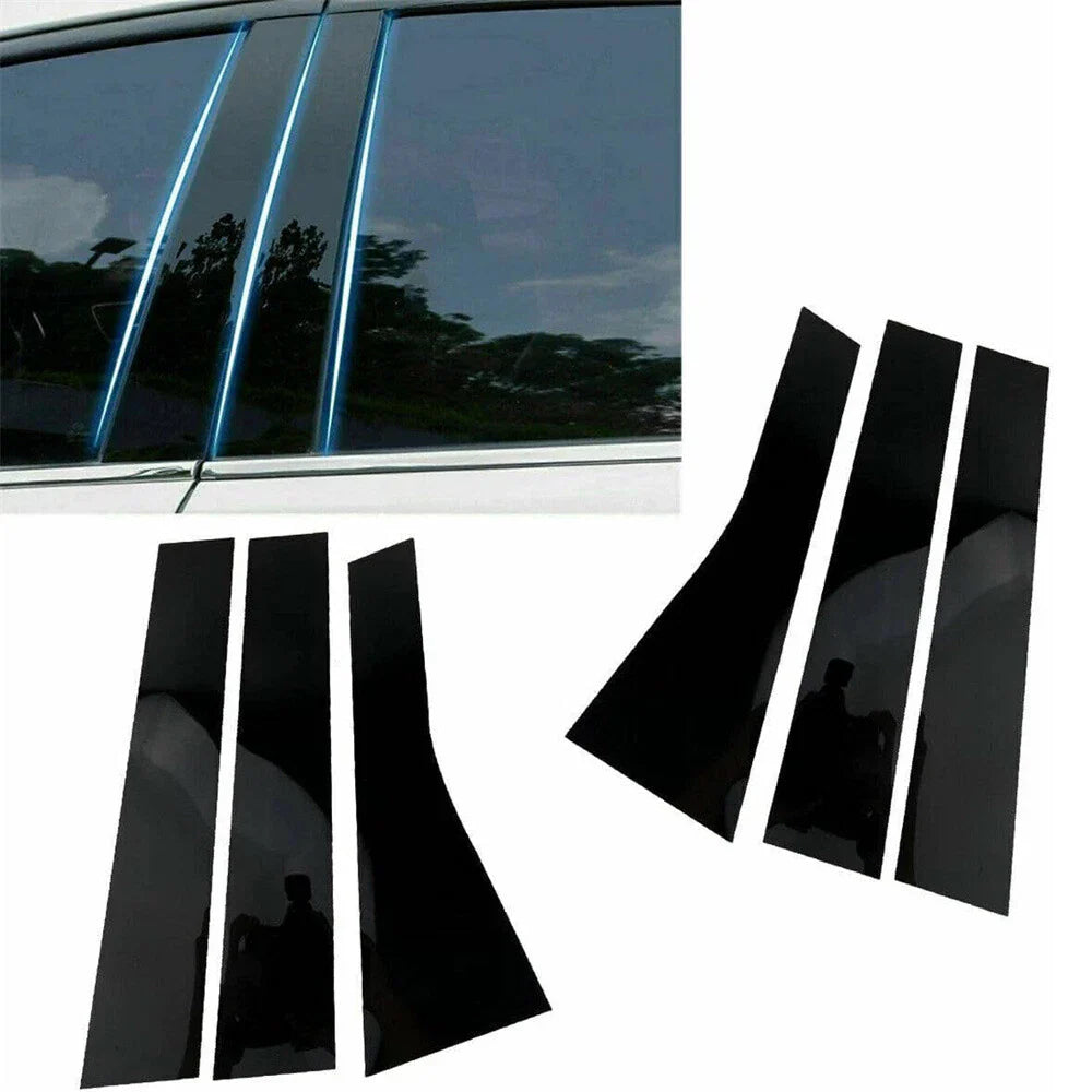 6Pcs Car Door Trim Covers for Jeep Cherokee (2014-2017)
