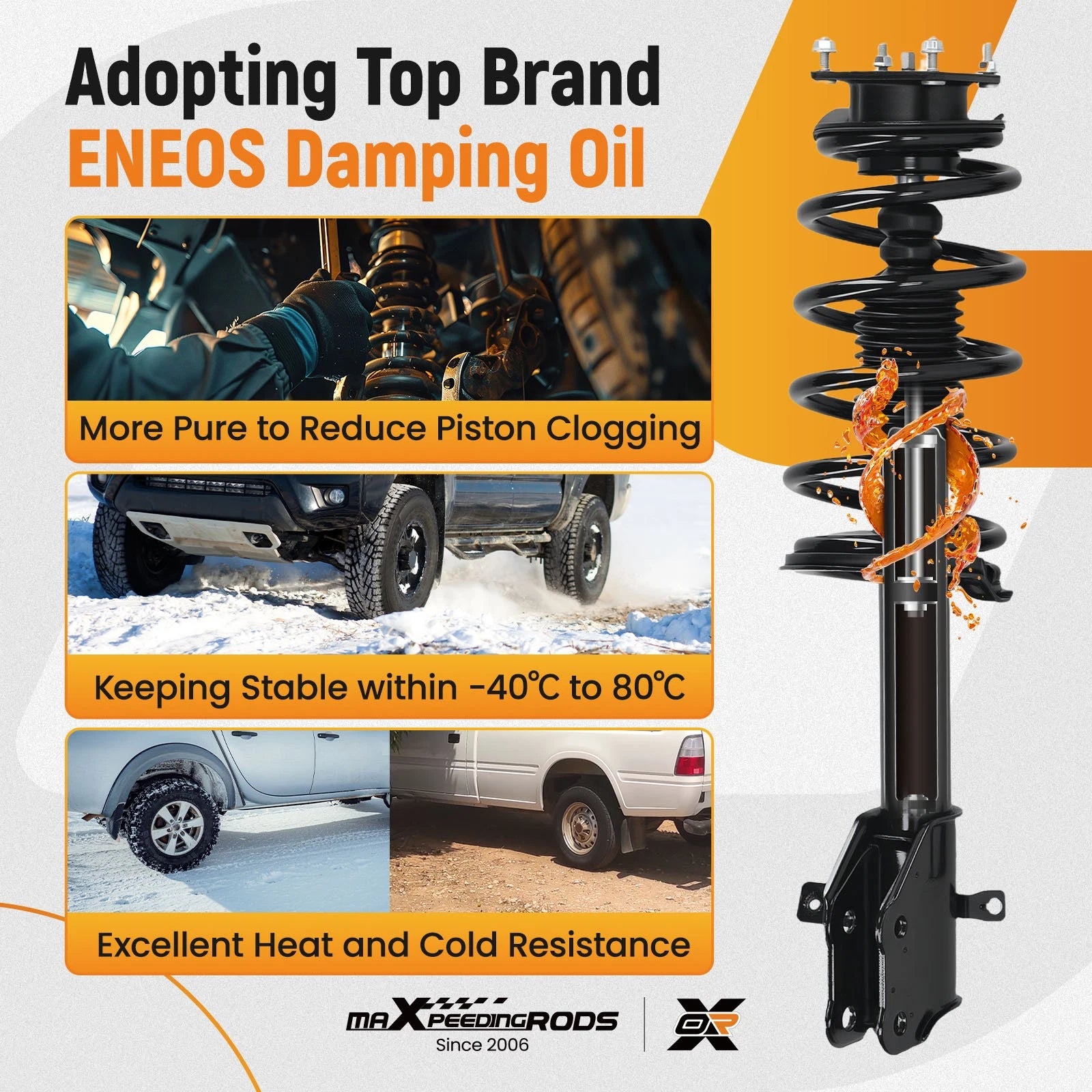Front Struts for Lincoln MKX (2011-2015) & Ford Edge (2011-2014)