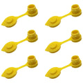 Yellow Vent Caps for Midwest Heavy Duty X6
