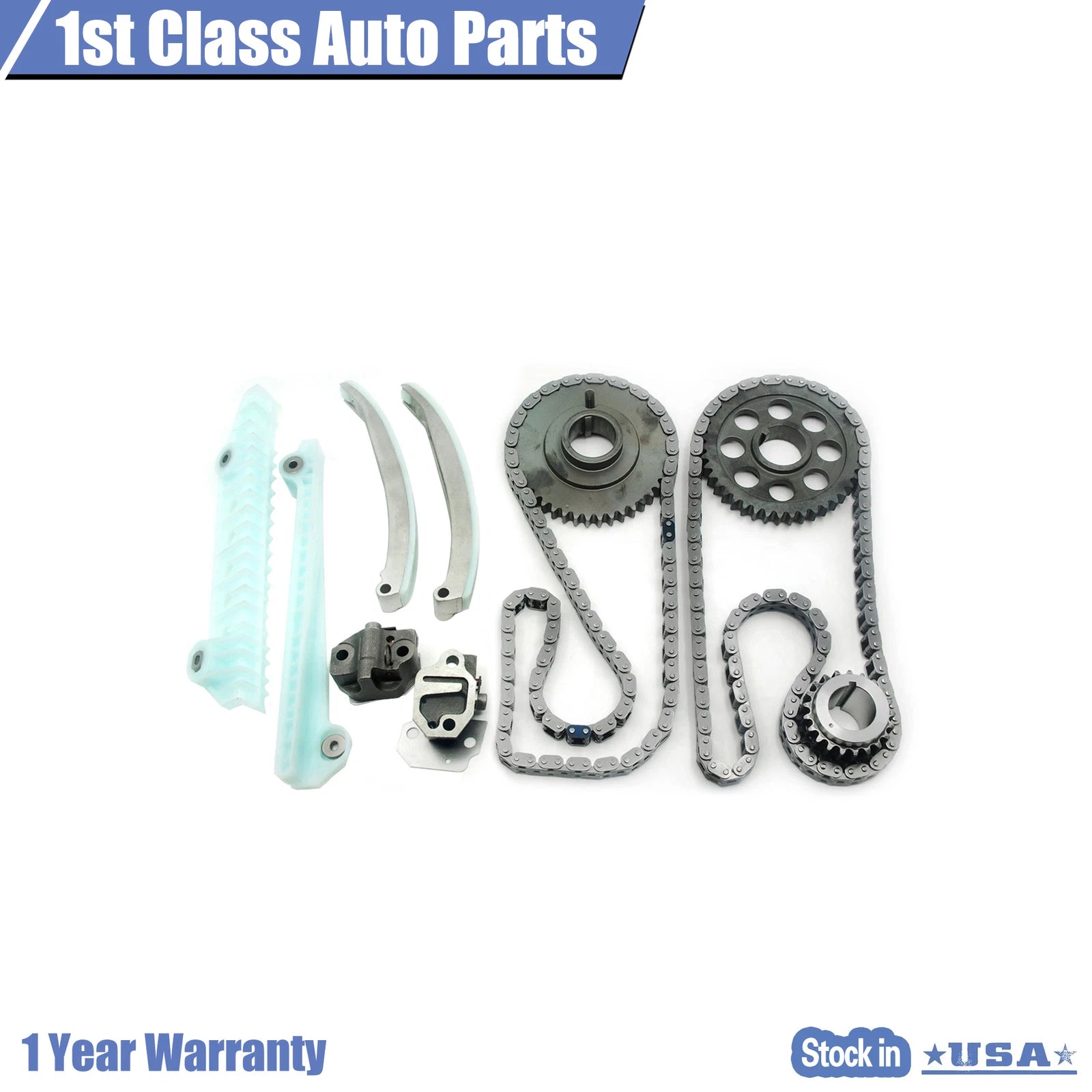 Timing Chain Kit with Sprocket for Ford E150 F250 Explorer Expedition (1997-2007)