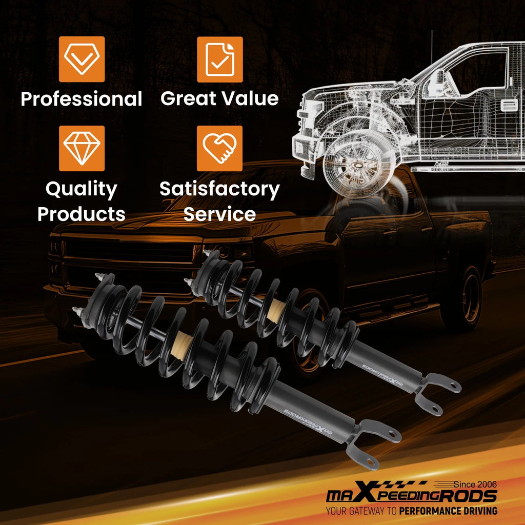 2" Lift Leveling Struts for Ram 1500 2WD/4WD (2019–2025)