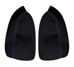 Armrest Door Panel Cover for Acura TSX (2004–2008) Carbon Blue Stitch
