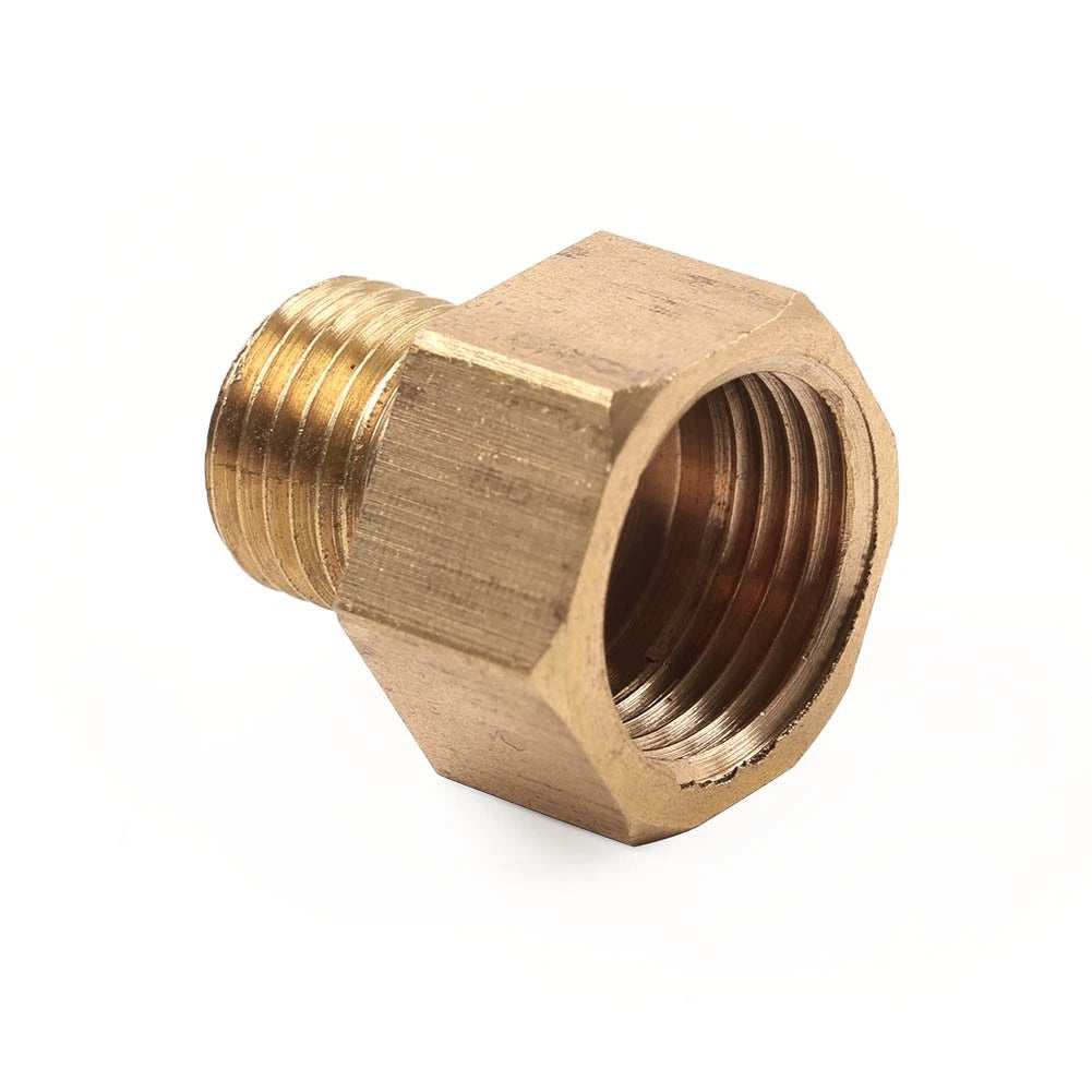 Brass G 3/8 Female to G 1/4 Male Pipe Reducer Adapter Fitting for Auto