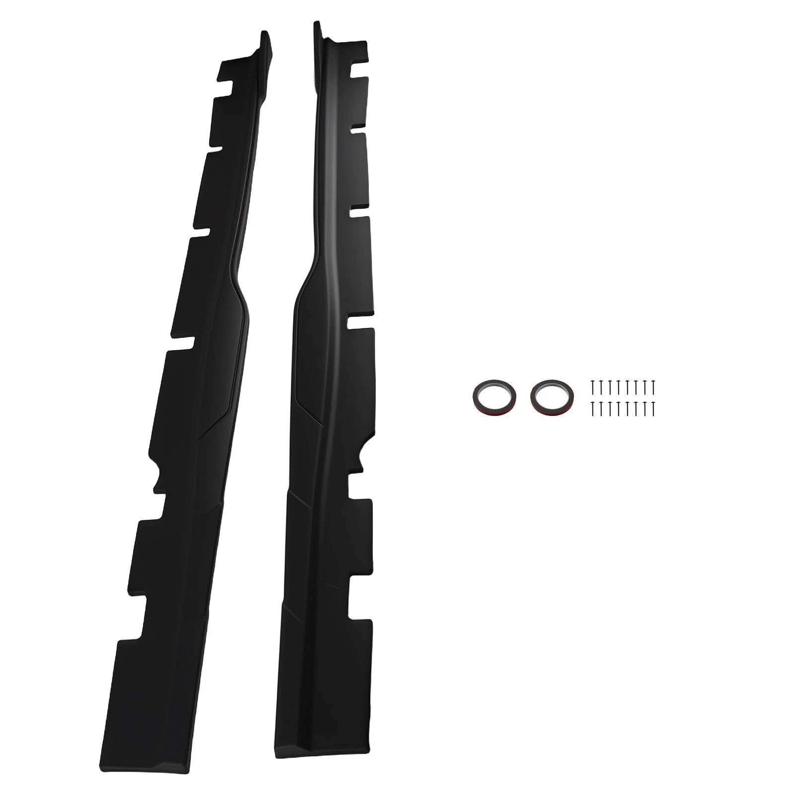 ABS Matte Black Side Skirt Panel Kit for Dodge Charger (2015–2023)