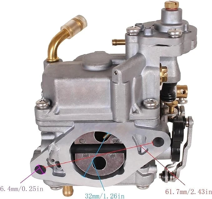 Carburetor 853720T15 853720T21 8M0109535 for Mercury Mariner 15HP (4T)